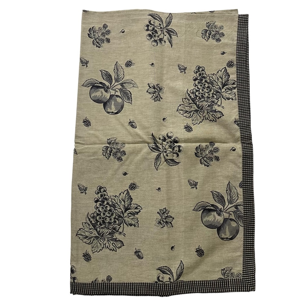 Le Telerie Toscane Printed Cotton Tablecloth Made In Italy 54x70 MINT